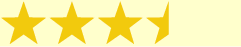 3 1/2 stars